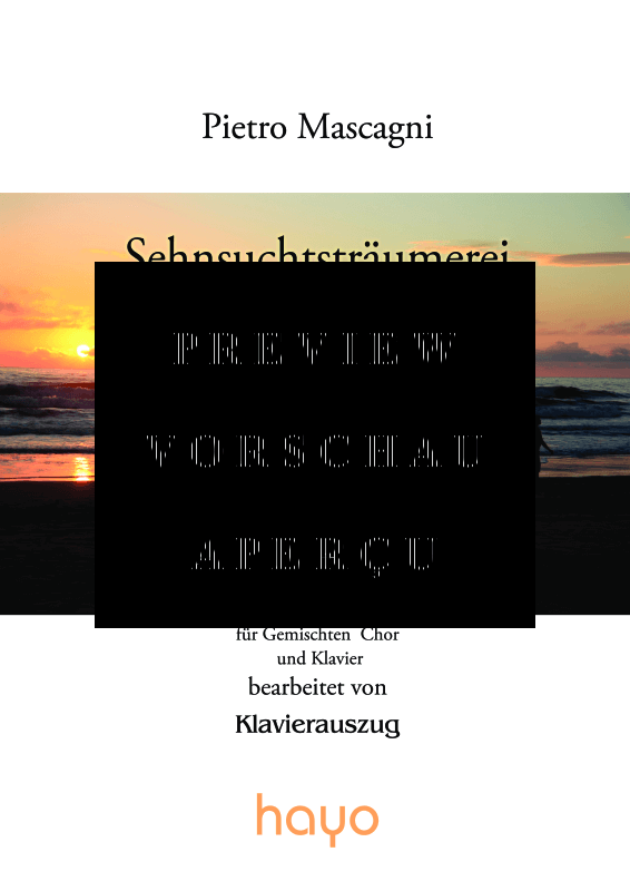 gallery: Sehnsuchtsträumerei, , (Klavierpartitur)
