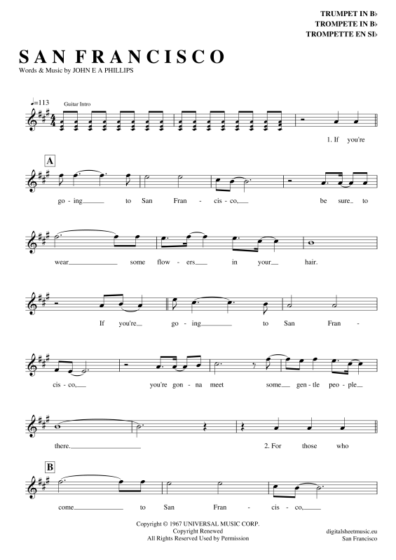 Produktbild zu: San FranciscoScott McKenzie