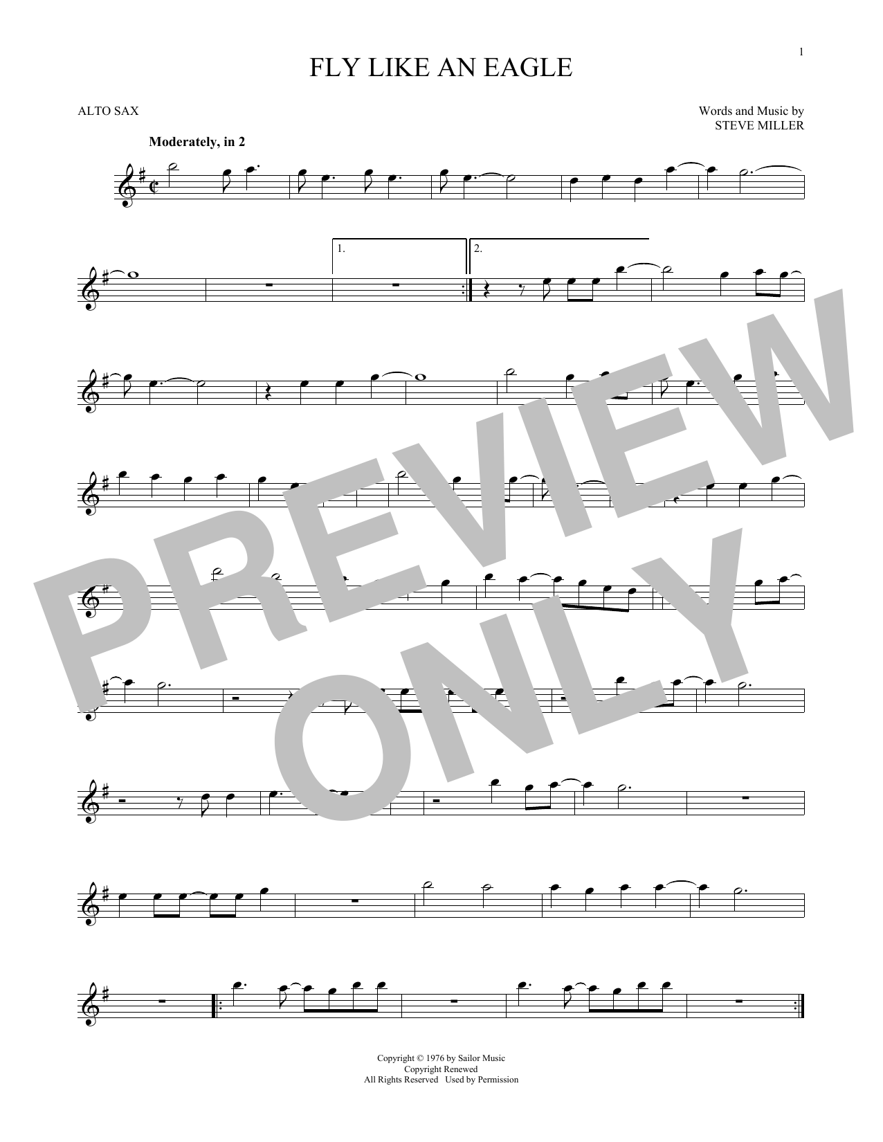 Product gallery: Page 1 of 1 Fly Like An Eagle, Steve Miller Band