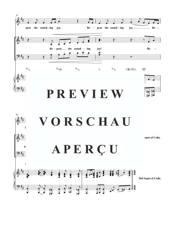 gallery: Joy To the World, , Gemischter Chor und Klavier