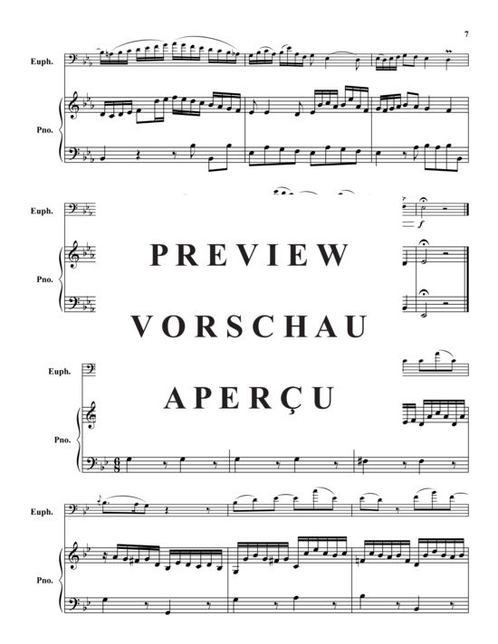 Product gallery: Page 8 of 21 Sonata Nr. 2 in Es – 3 Sätze , , (baritone/pos + piano)