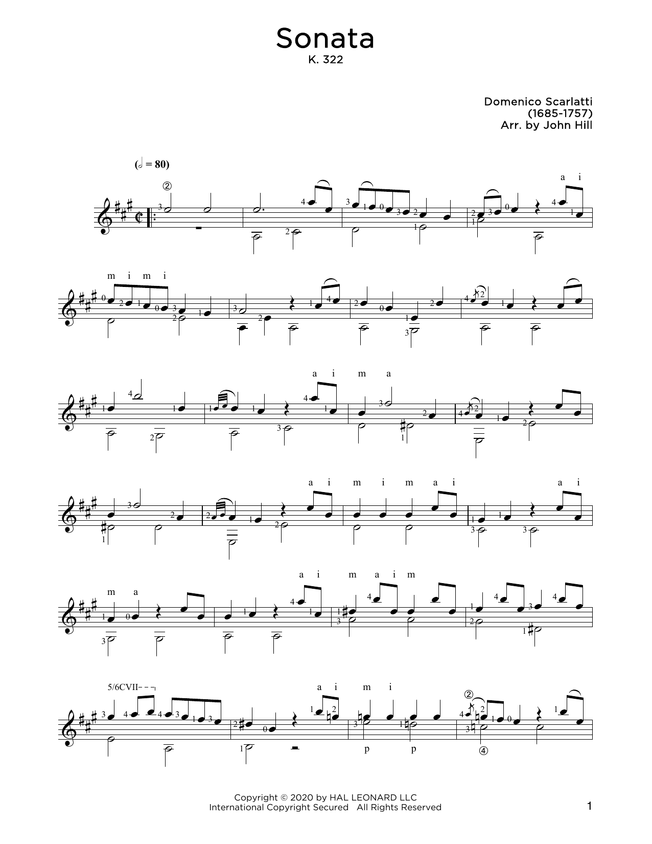 Product picture to: Sonata In A