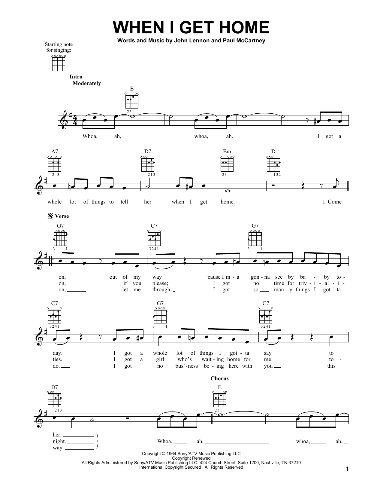 Produktbild zu: When I Get Home