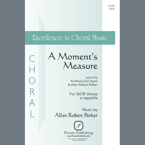 cover: A Moment's Measure, Kimberly Gail Ayers and Allan Robert Petker