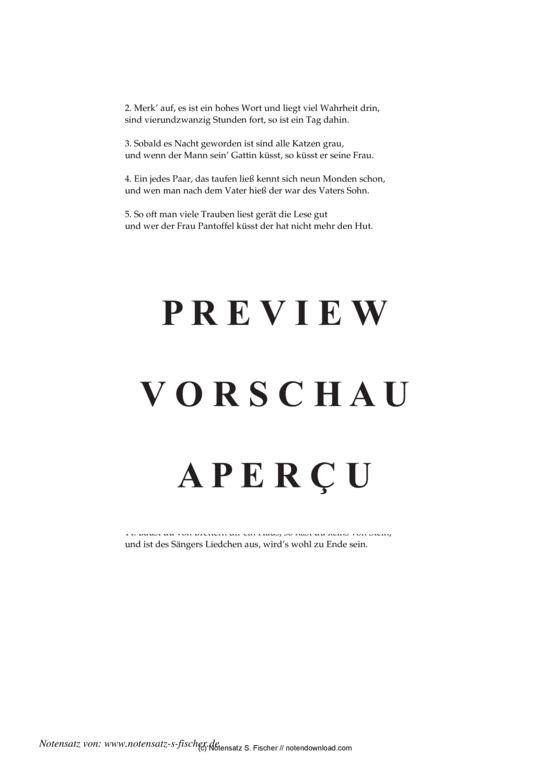 Product gallery: Page 3 of 3 Wahrsagung , , Piano and Voice