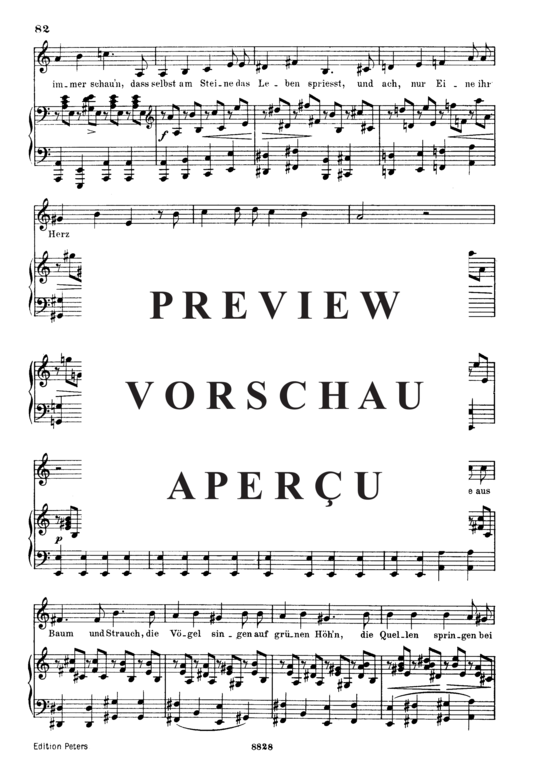 Product gallery: Page 4 of 5 Ueber Wildemann D.867, , Low Voice and Piano