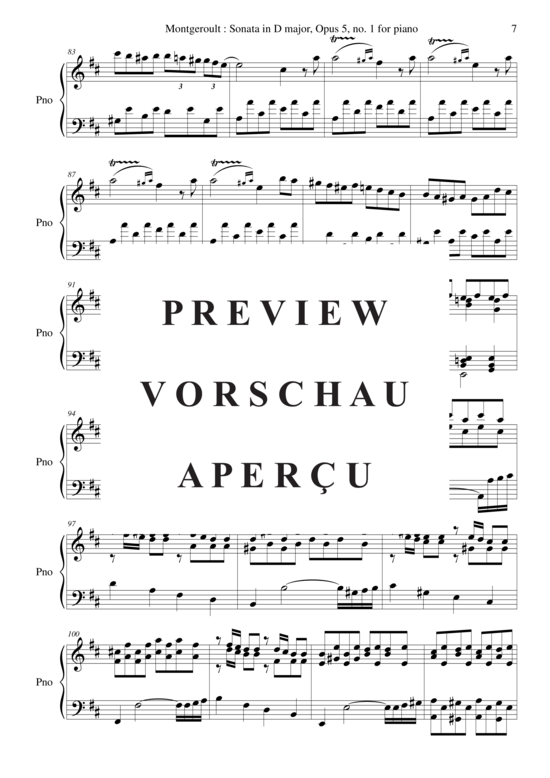 Product gallery: Page 8 of 21 Sonata in D Major, Opus 5 no. 1 , Horvath, Nicolas, Piano Solo