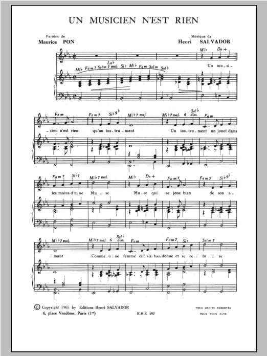 Produktbild zu: Musicien N'est Rien