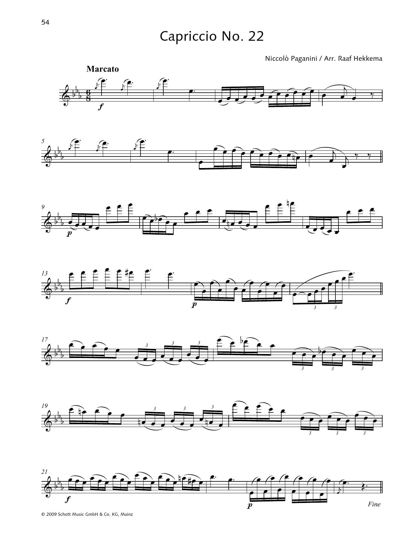 Product picture to: Capriccio No. 22