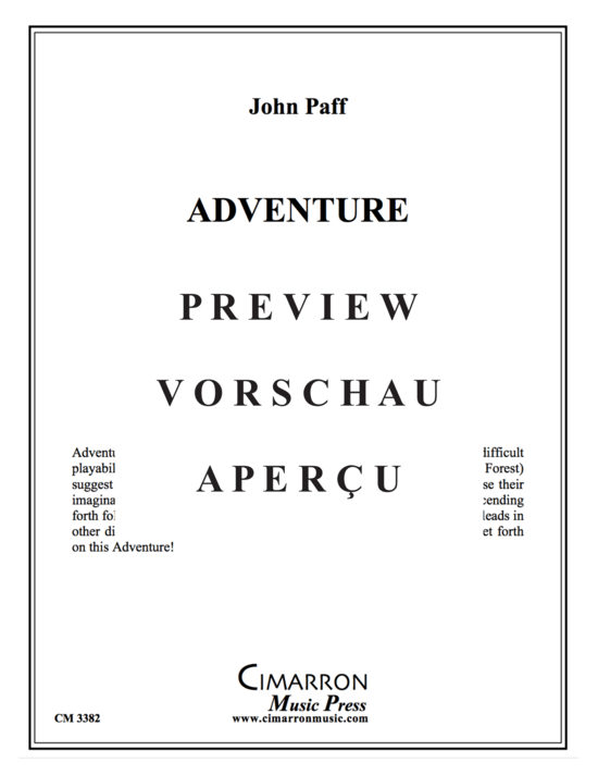 Produktgalerie: Seite 2 von 20 Adventure Suite , , (Blechbläser Quintett)