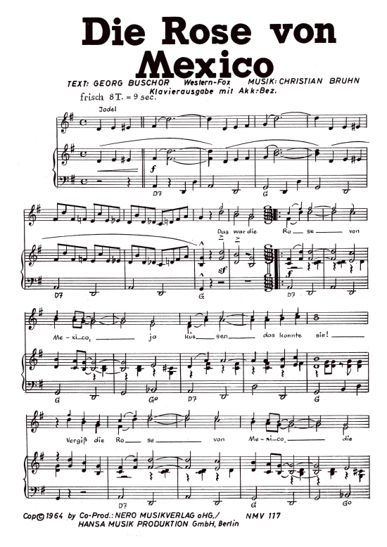 Produktbild zu: Die Rose von MexicoPeter Hinnen