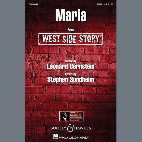 cover: Maria (from West Side Story) (arr. William Stickles),