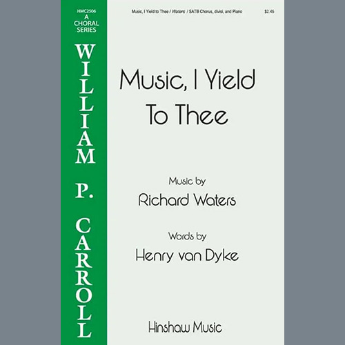 cover: Music, I Yield to Thee, Henry van Dyke