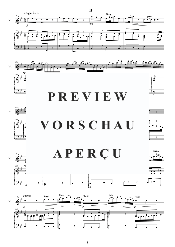 Product gallery: Page 9 of 11 Violin Concerto No.10 in F major Op.9, , Violin and Harpsichord