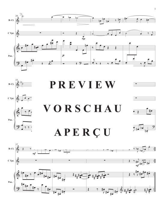 Product gallery: Page 5 of 8 I Don´t Want to Dance (dance-like) , ,  (clarinet in Bb, trumpet in C + piano)