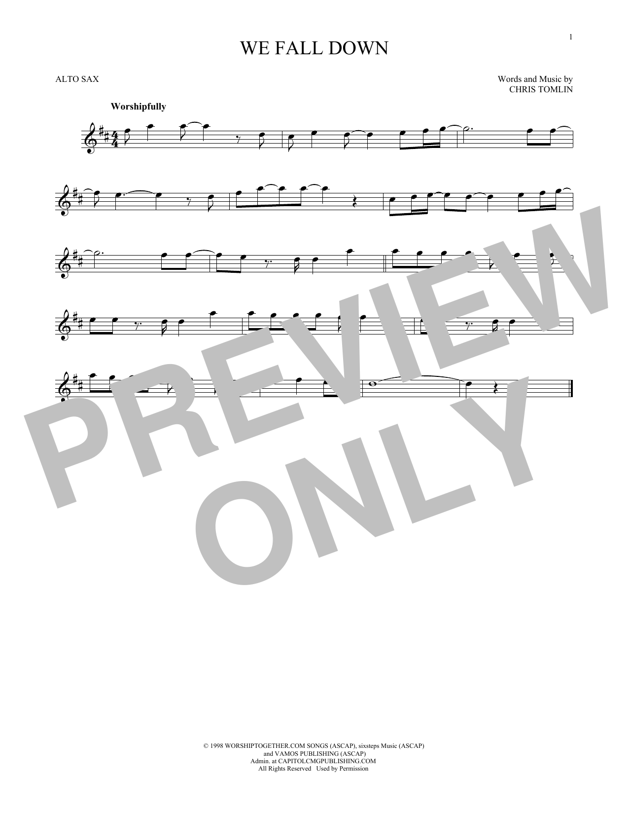 Product gallery: Page 1 of 1 We Fall Down, Kutless