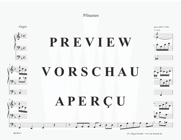 gallery: Herr Jesu Christ, dich zu uns wend´ BWV 632, , (Orgel Solo)