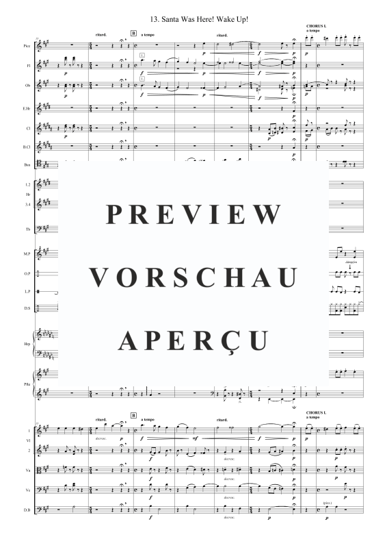 Produktgalerie: Seite 4 von 11 Santa Was Here! Wake Up!, , Sinfonie Orchester