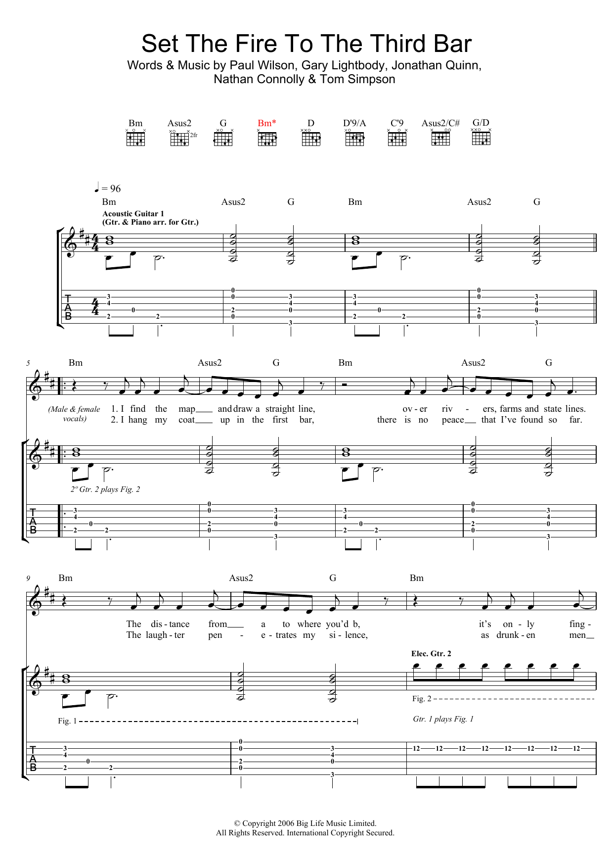 Product gallery: Page 1 of 1 Set The Fire To The Third Bar, Snow Patrol