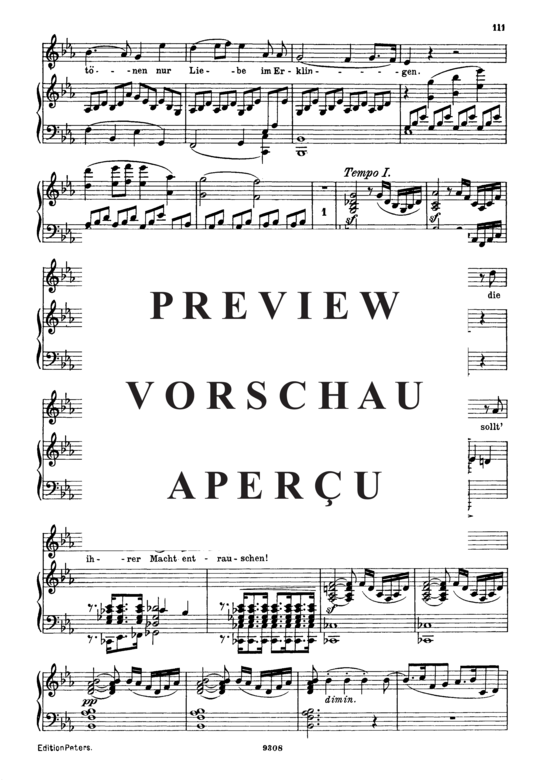 Product gallery: Page 3 of 5 An die Leier D.737, , High Voice and Piano