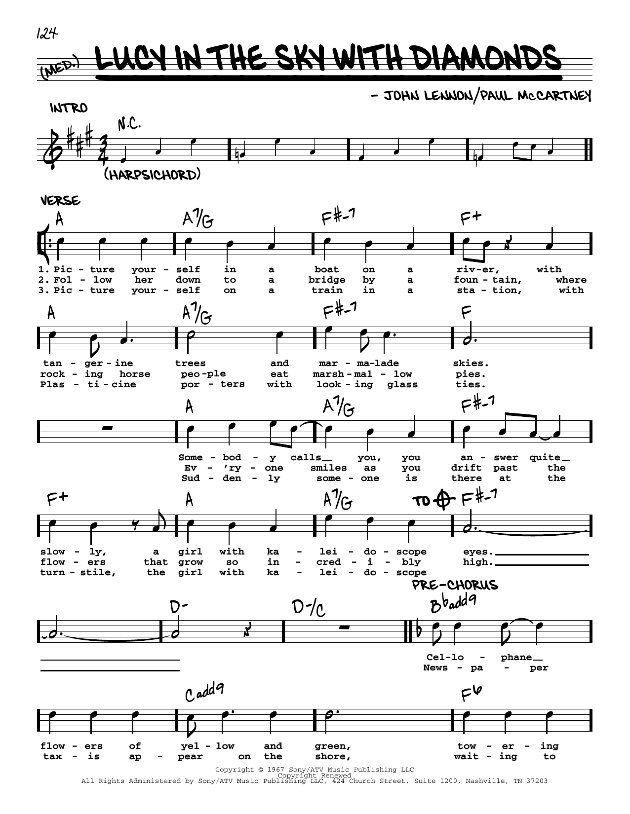 Product gallery: Page 1 of 1 Lucy In The Sky With Diamonds [Jazz version], The Beatles