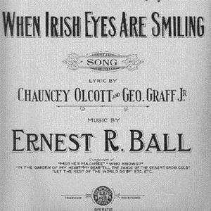cover: When Irish Eyes Are Smiling, Chauncey Olcott