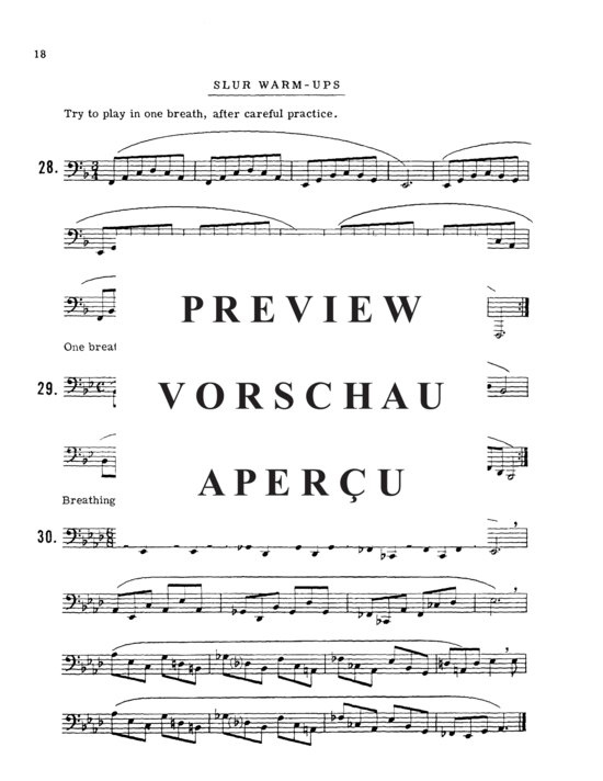 Product gallery: Page 20 of 21 David Uber Warm-Up Procedure for Tuba , , (Tuba Solo)