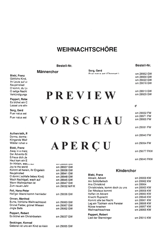 Product gallery: Page 5 of 5 Reiselied für Chöre , , (male choir)