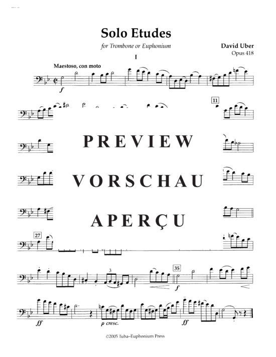 gallery: Solo Etudes , , (Euphonium Solo)
