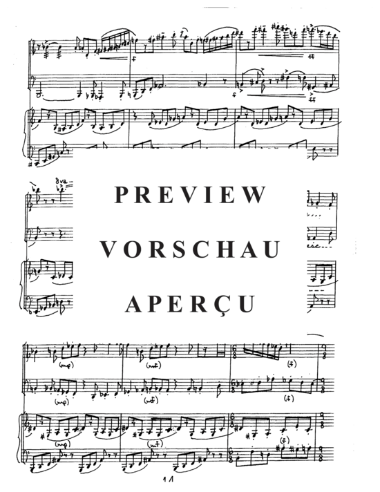 Produktgalerie: Seite 16 von 21 Fantasy Variations , , (Flöte, Tuba + Klavier)