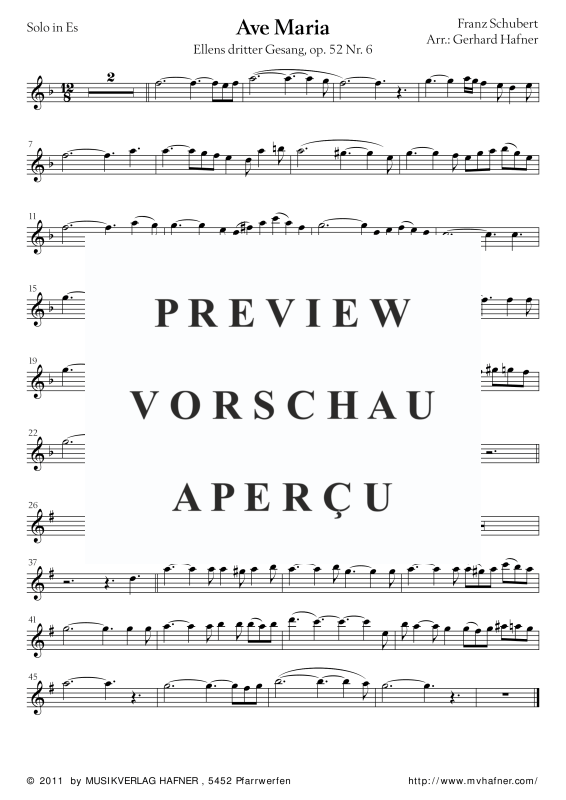 gallery: Ave Maria, , (Großes Blasorchester)