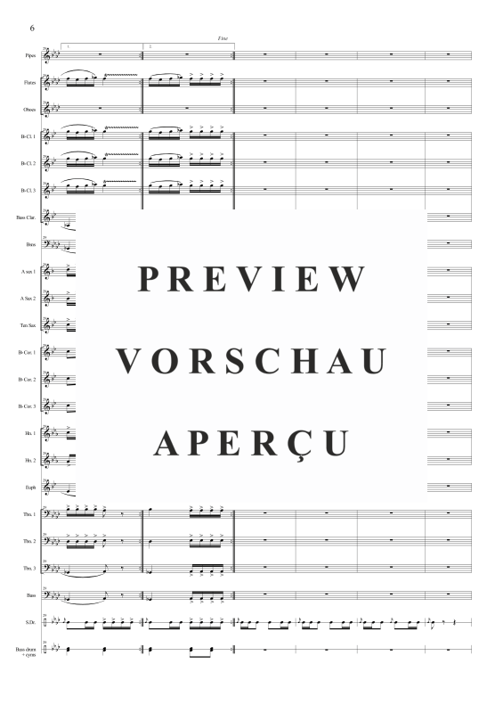 Produktgalerie: Seite 9 von 11 Marcaiocht Ui Neill (ONeills Cavalcade), , Concert Band und Dudelsack Solo