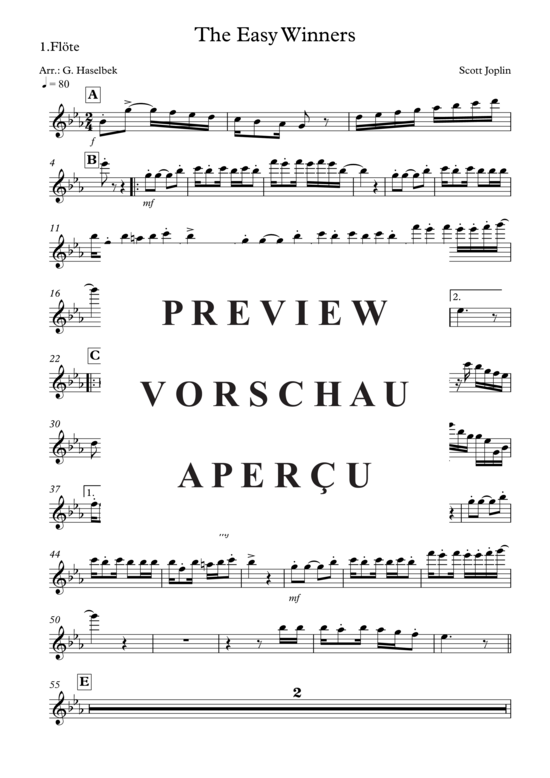 Produktgalerie: Seite 10 von 21 The Easy Winners , , (Concert Band)