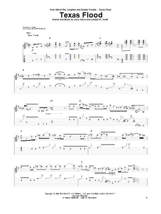 Produktbild zu: Texas Flood