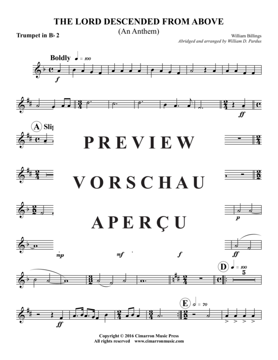 Produktgalerie: Seite 11 von 18 The Lord Descended From Above , , (Blechbläserquintett)