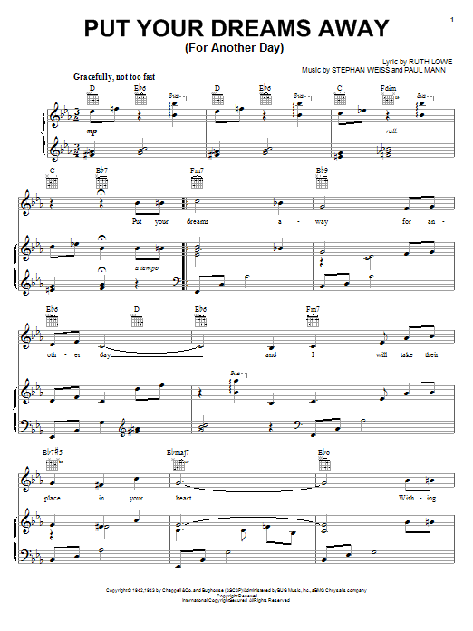 Produktbild zu: Put Your Dreams Away (For Another Day)