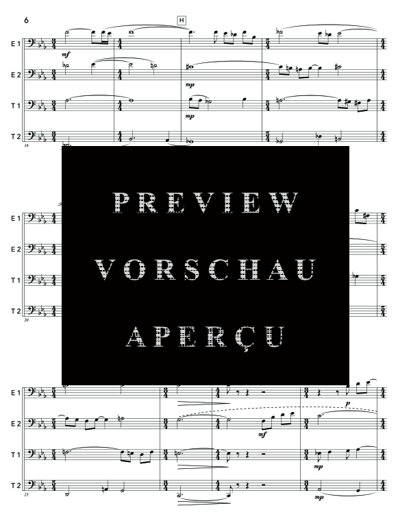 Product gallery: Page 10 of 11 Tuba Quartet No. 2, , (Tuba Quartett EETT)