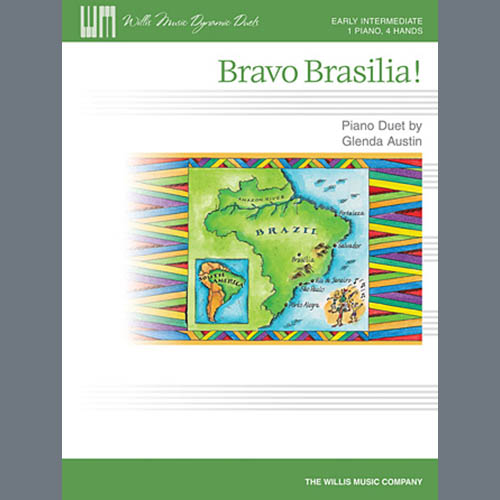 cover: Bravo Brasilia!, Glenda Austin, Klavier