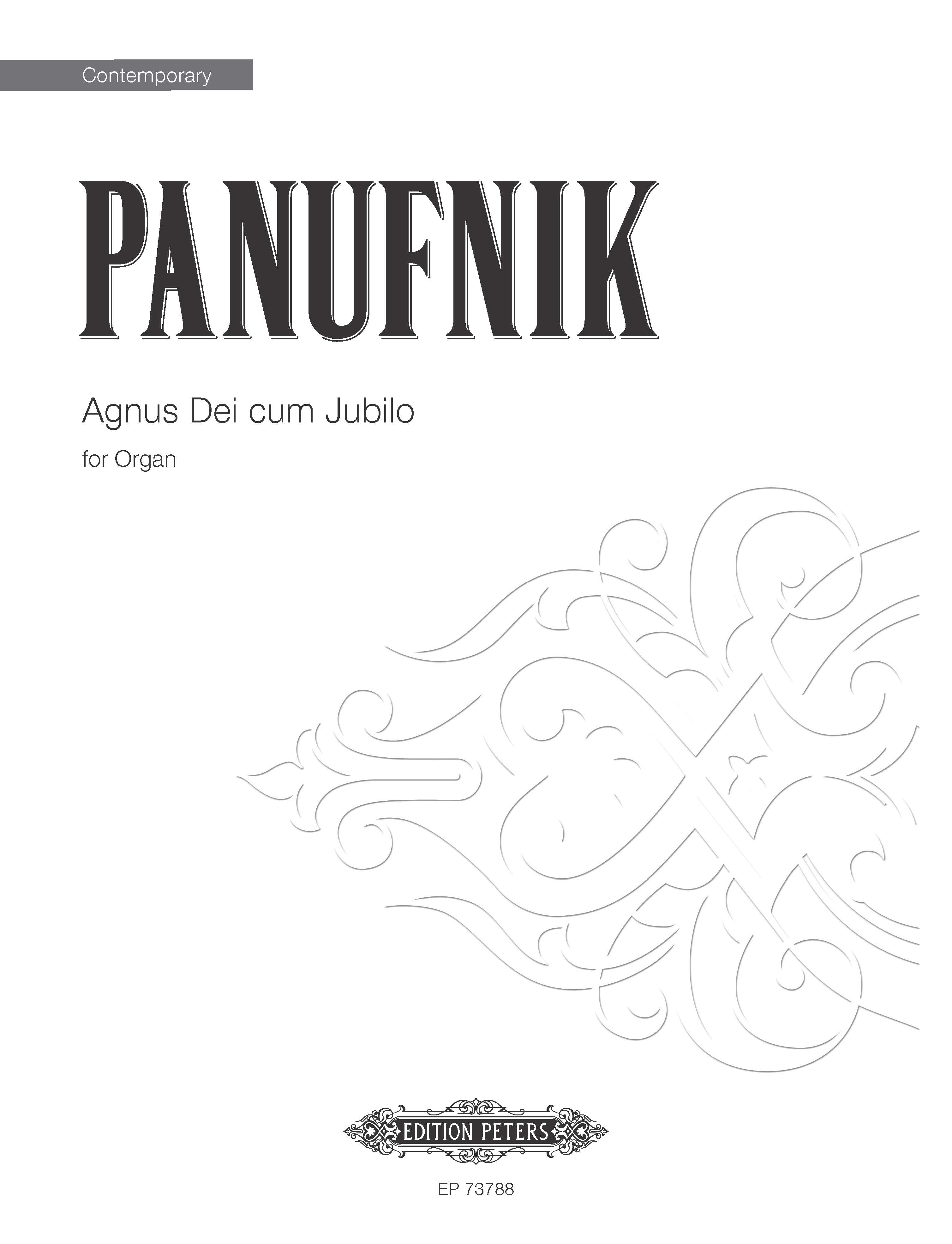 cover: Agnus Dei cum Jubilo, Roxanna Panufnik, Orgel