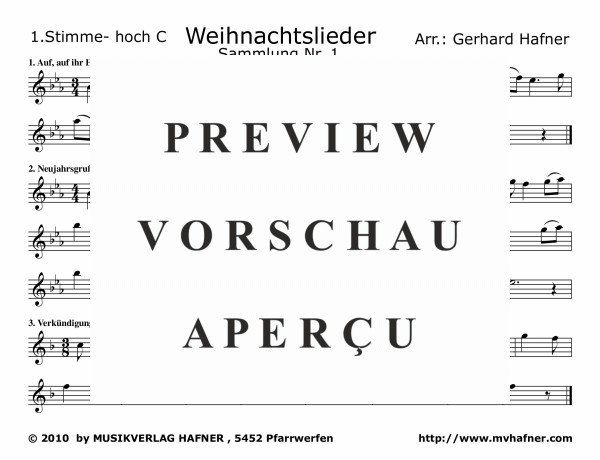 Product gallery: Page 4 of 11 Weihnachtslieder, , (Mixed ensemble)