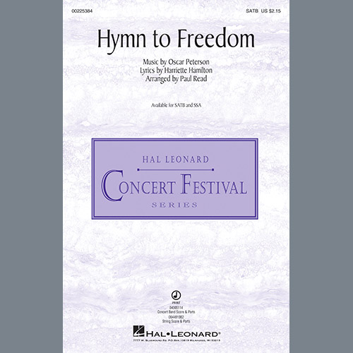Product picture to: Hymn To Freedom (arr. Seppo Hovi)