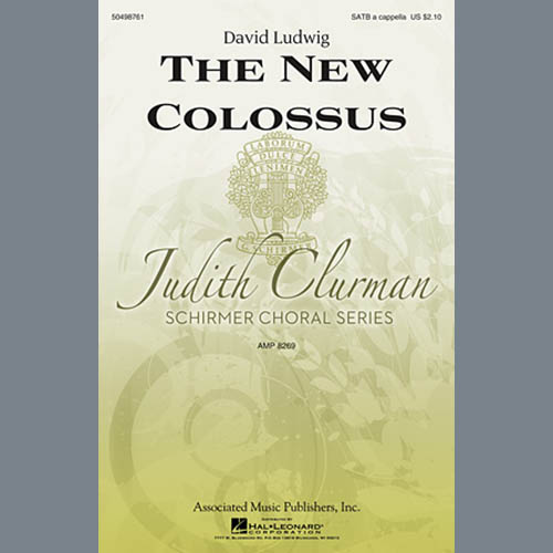 cover: The New Colossus, David Ludwig, Chor