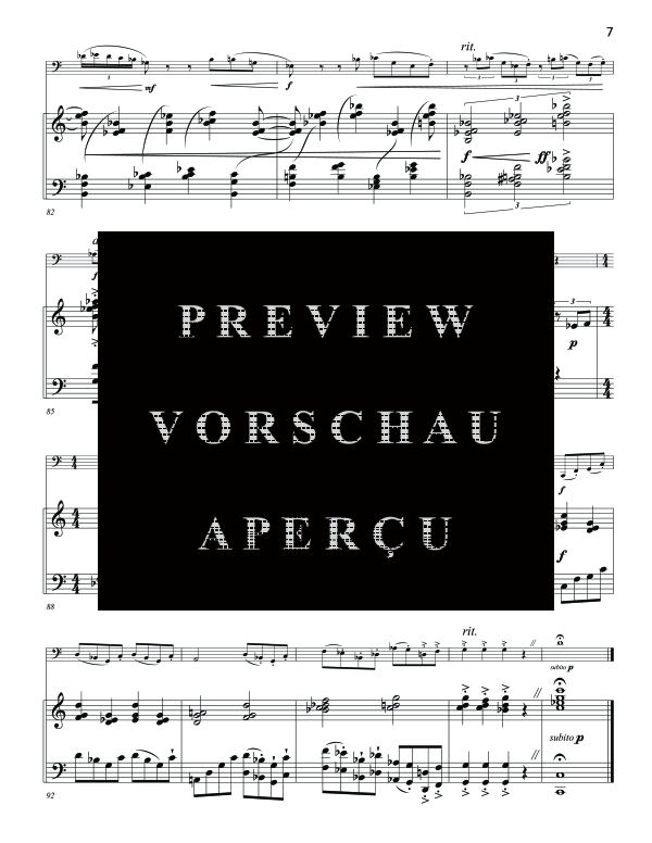 Product gallery: Page 11 of 11 Sonata, , (tuba and piano)