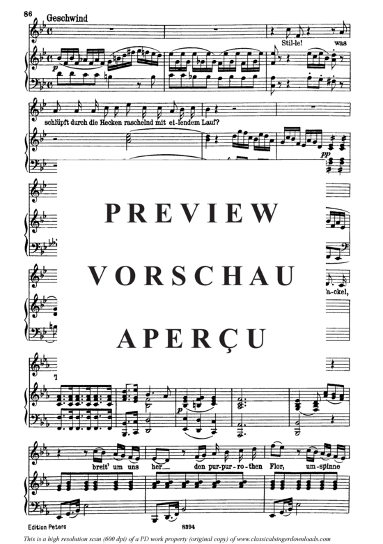 gallery: Die Erwartung D.159 , , (Gesang hoch + Klavier)