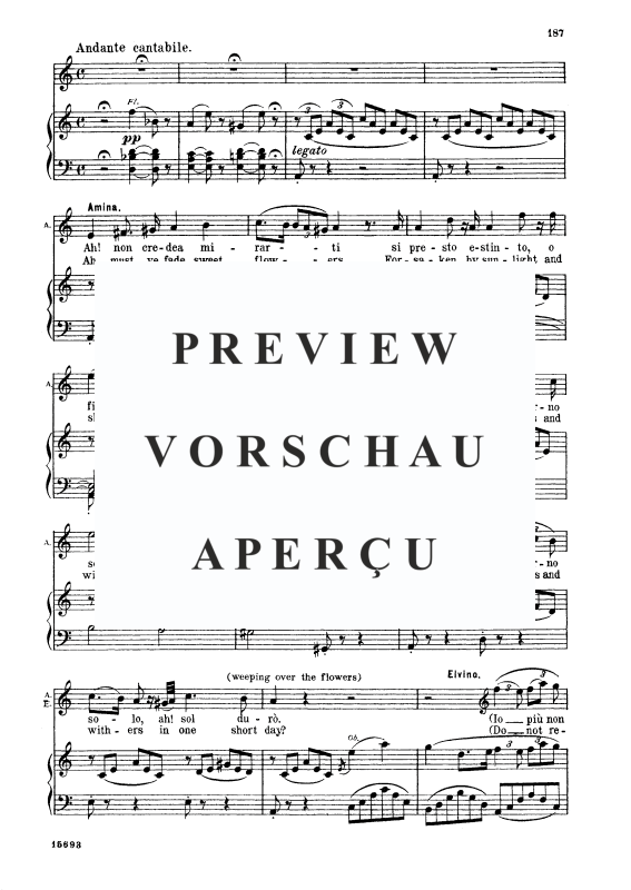 Produktgalerie: Seite 6 von 11 Ah non credea mirarti, , Sopran und Klavier