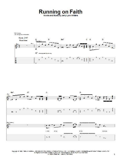 Product gallery: Page 1 of 1 Running On Faith, Eric Clapton