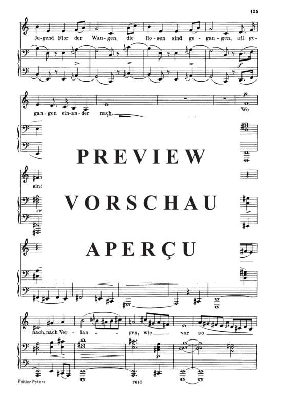 Product gallery: Page 3 of 5 Greisengesang D.778, , Low Voice and Piano