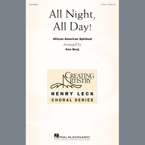 cover: All Night, All Day, Ken Berg, Chor