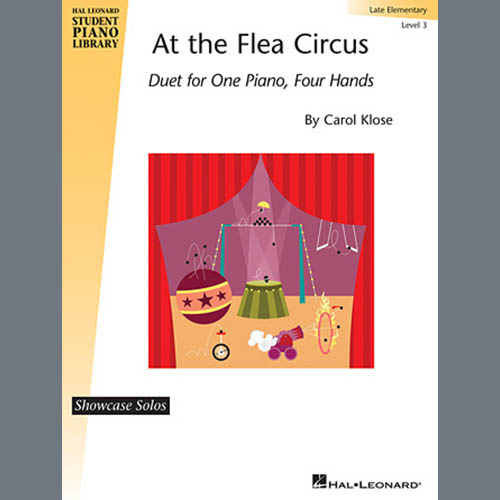 cover: At The Flea Circus, Carol Klose