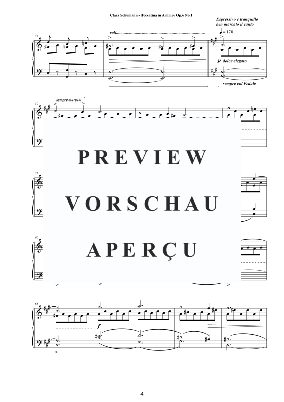 Product gallery: Page 5 of 8 Toccatina in A-Moll Op. 6 No. 1, , Solo Piano
